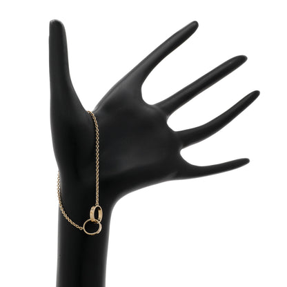 Exclusive Cartier 18K Yellow Gold Love Bracelet on Chain — Back View