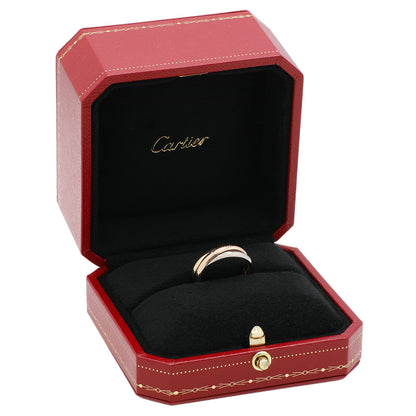 Exclusive Cartier 18K Small Trinity Ring — Top View