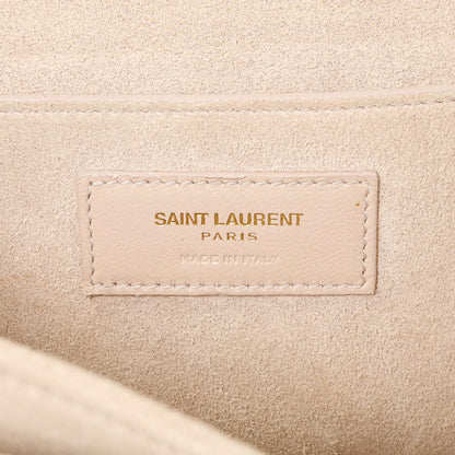 Exclusive Saint Laurent Light Pink Crocodile Embossed Calfskin Medium Bellechasse — Alternate View 10