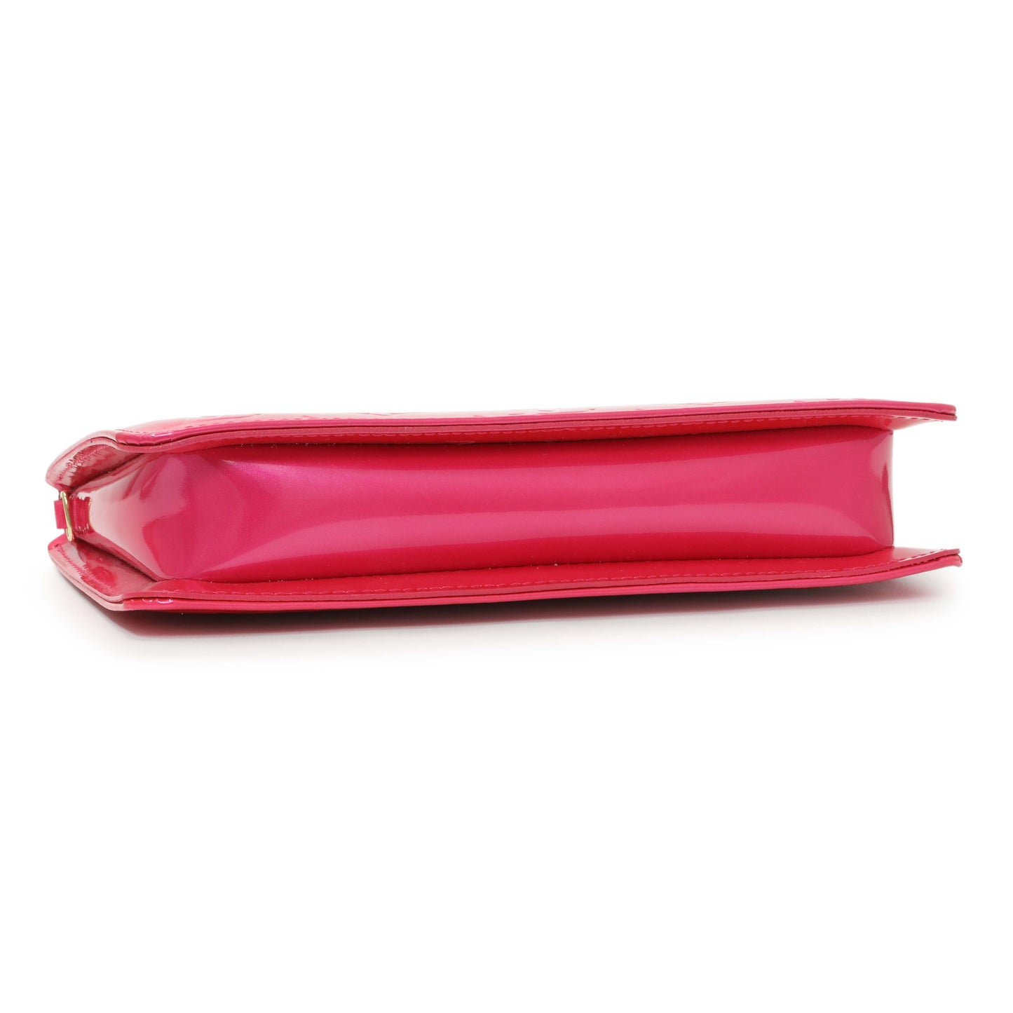 Exclusive Louis Vuitton Fuchsia Monogram Vernis Lexington Pochette — Back View