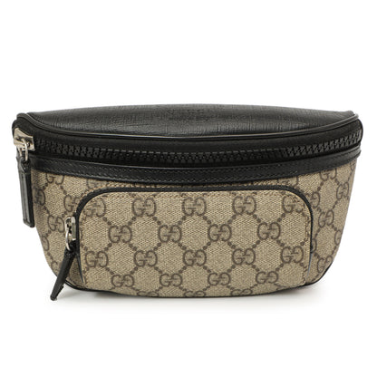 Exclusive Gucci GG Supreme Monogram Belt Bag — Front View