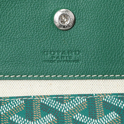 Exclusive Goyard Green Goyardine Boheme Hobo — Detail View