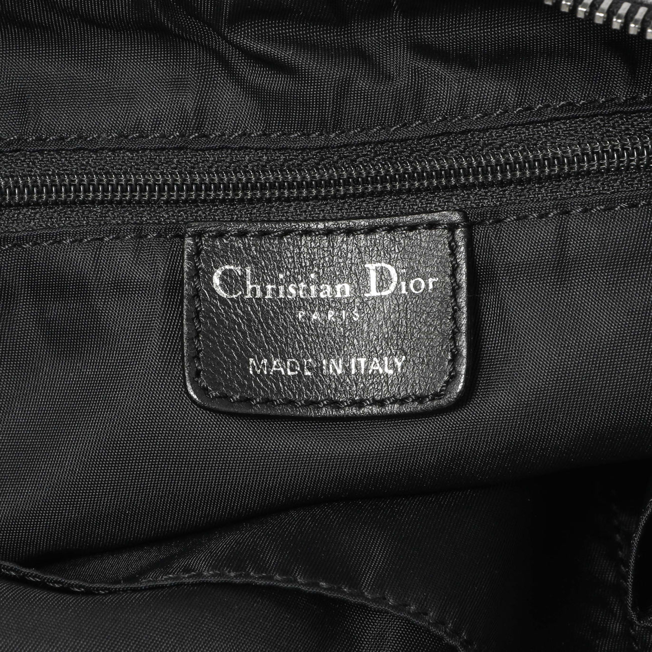 Exclusive Christian Dior Black Monogram Buckle Hobo — Alternate View 8