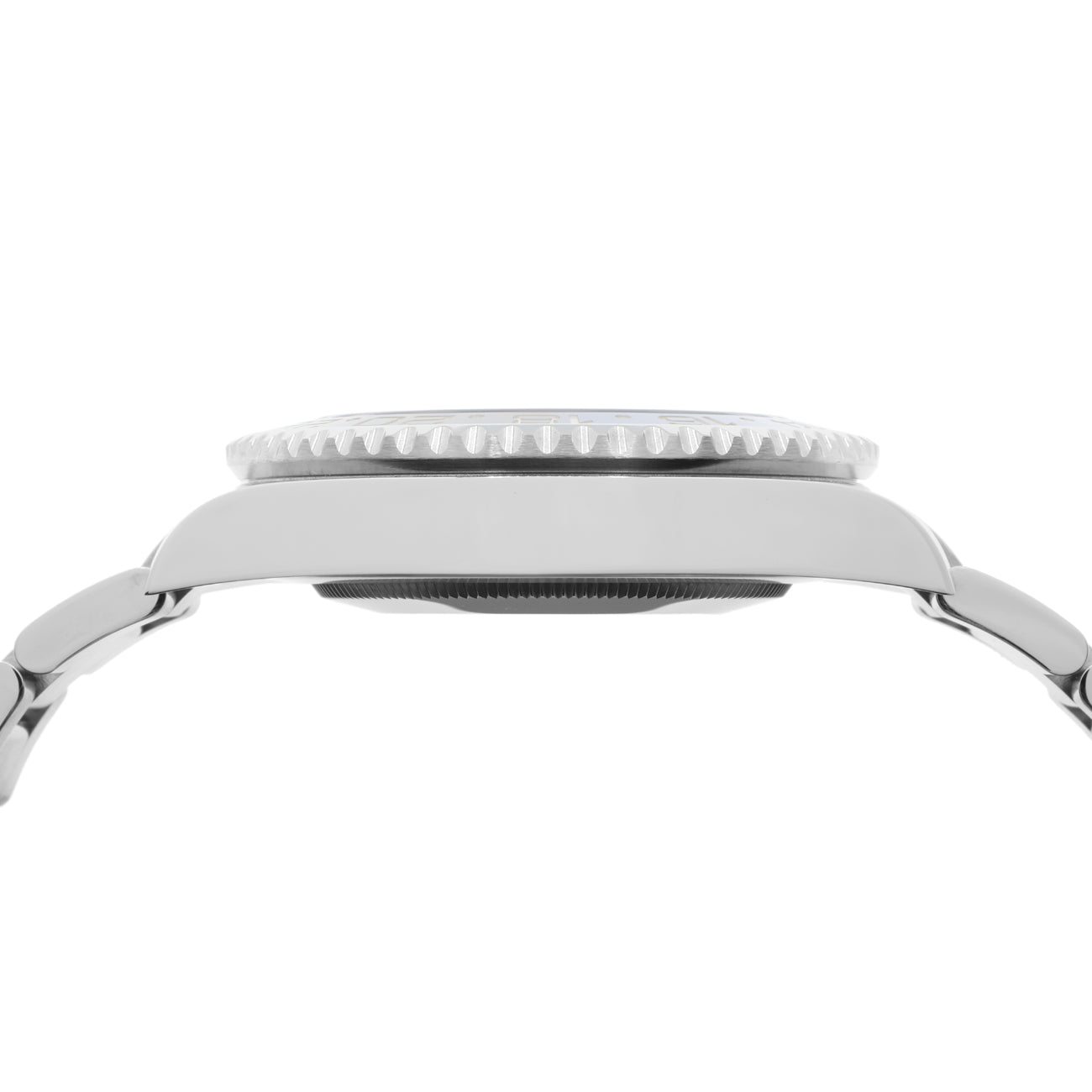 Exclusive Rolex Stainless Steel GMT Master II Batman 116710BLNR — Back View