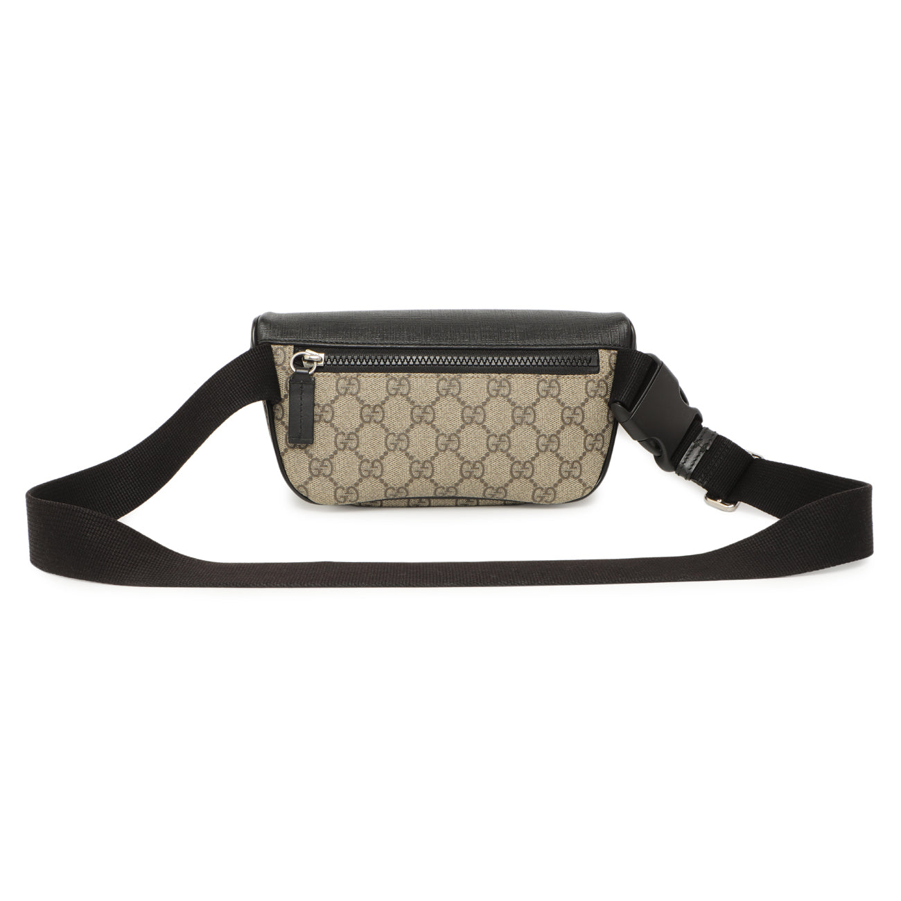 Exclusive Gucci GG Supreme Monogram Belt Bag — Side View