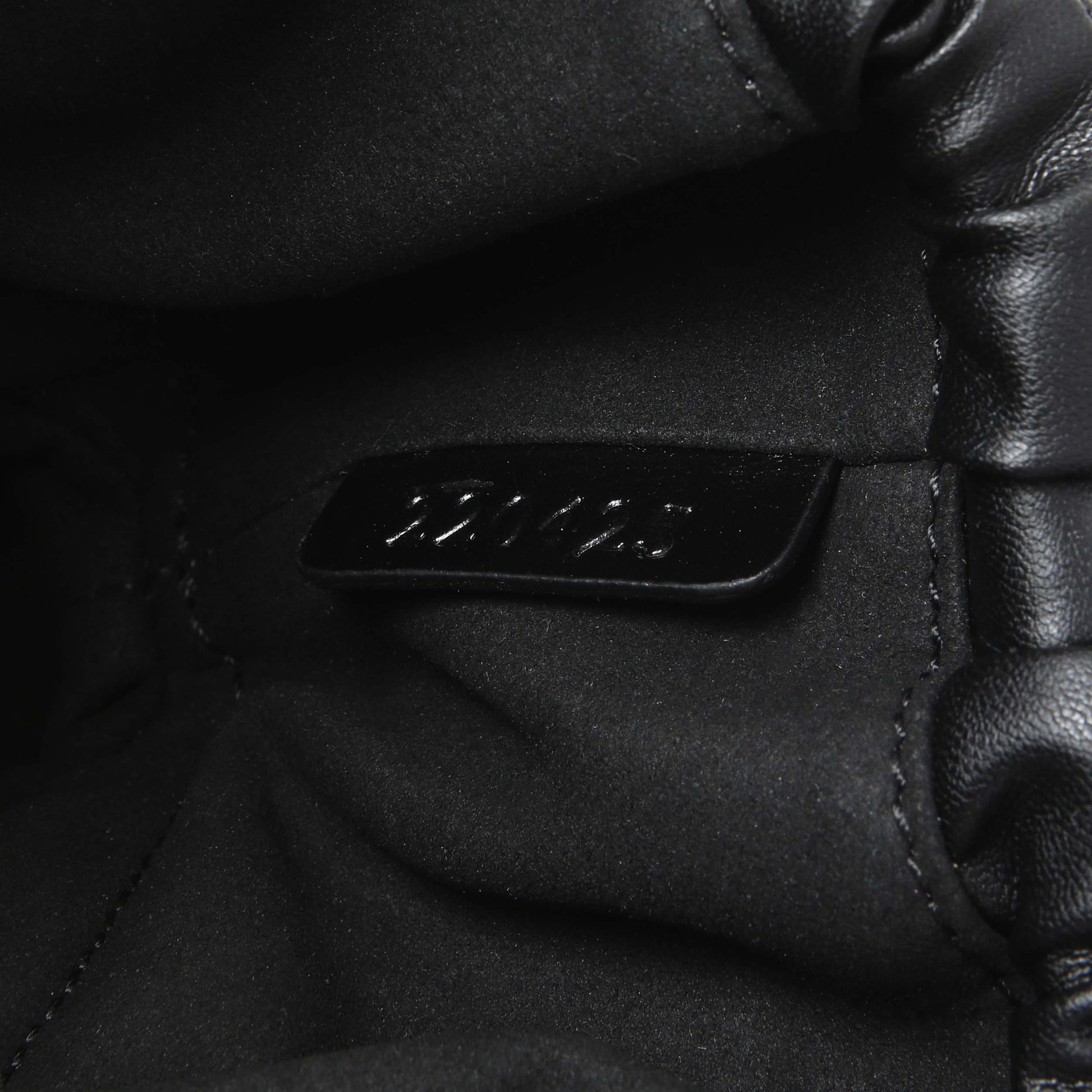 Exclusive Balmain Raffia Mini Shuffle Tote — Lifestyle View
