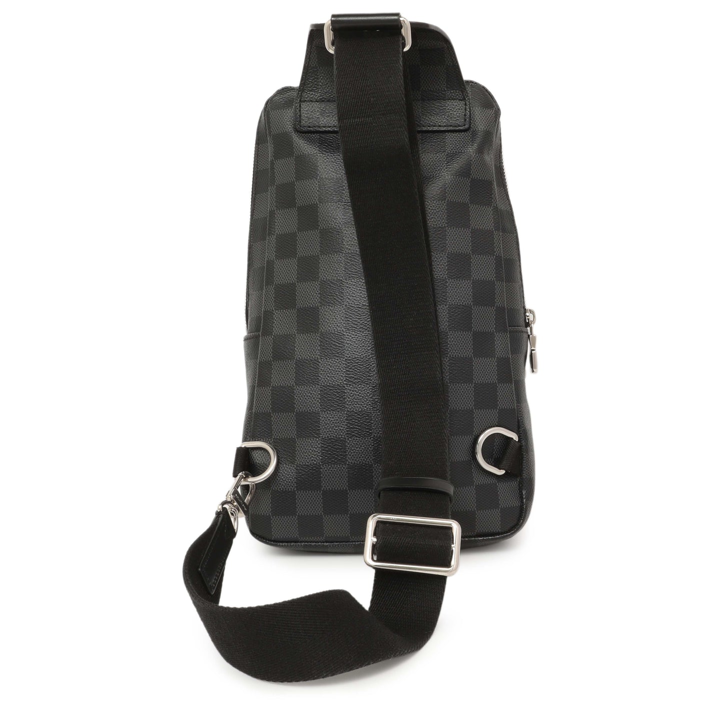 Exclusive Louis Vuitton Damier Graphite Avenue Sling Bag — Side View