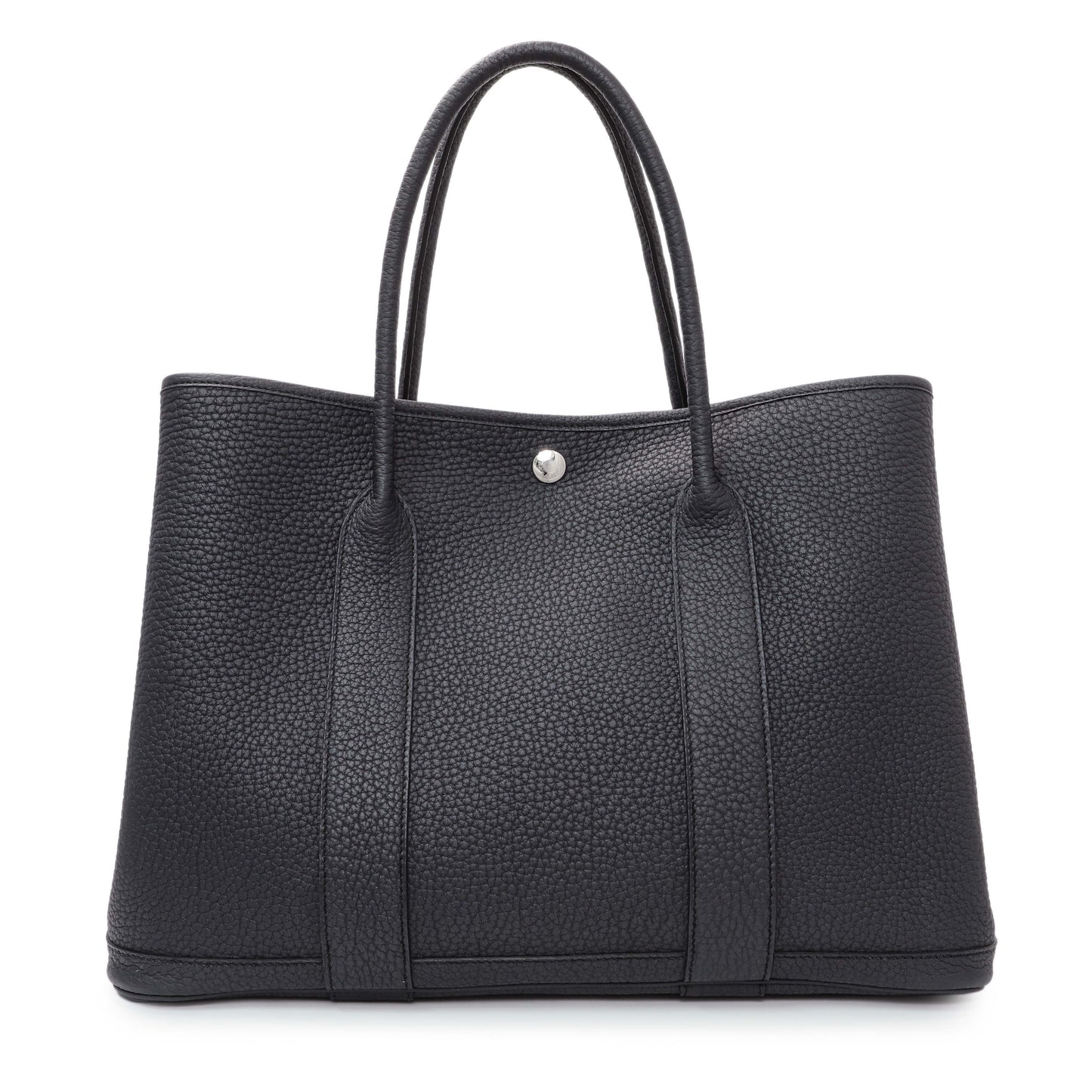 Exclusive Hermes Navy Negonda Garden Party 36 — Front View