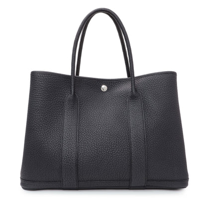 Exclusive Hermes Navy Negonda Garden Party 36 — Front View