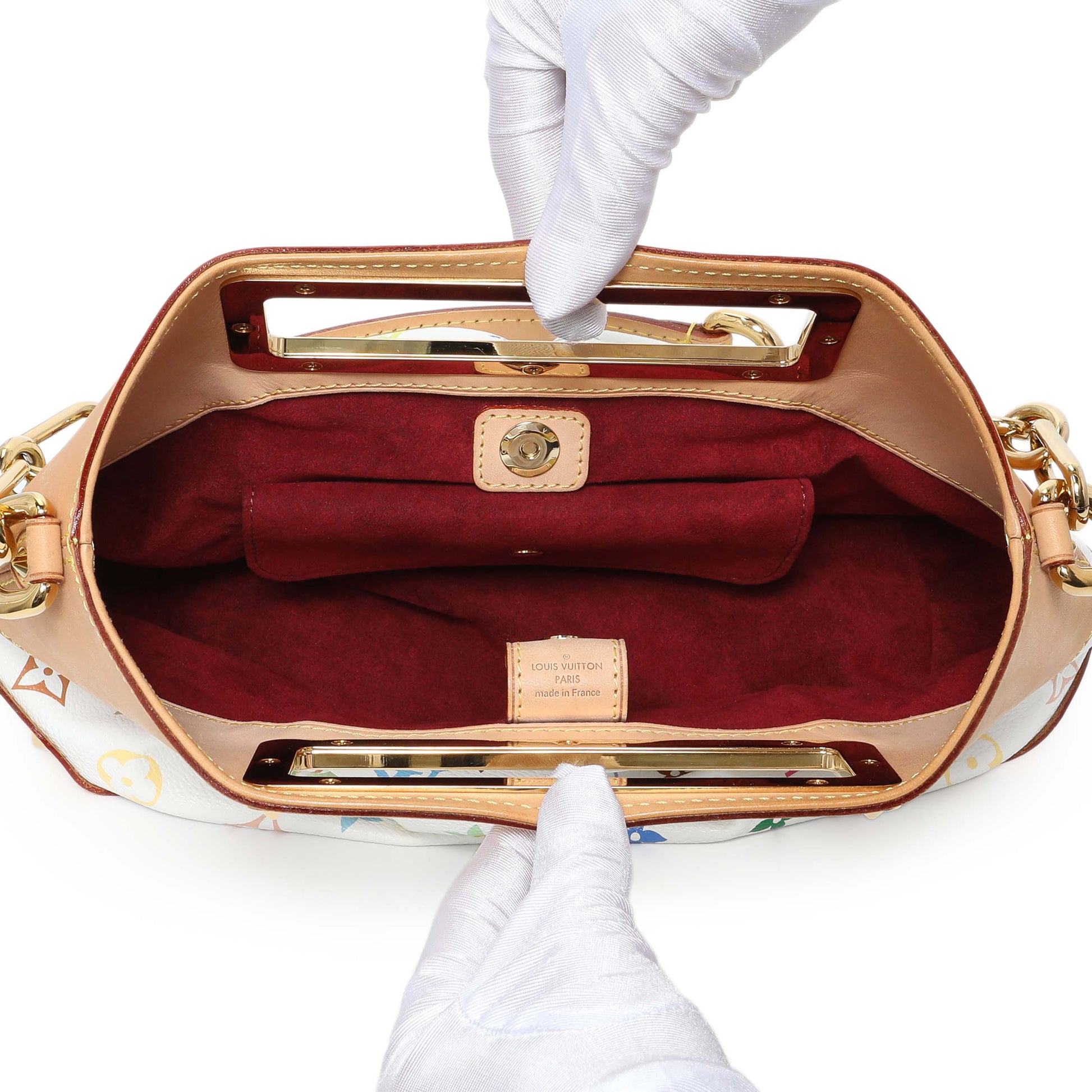 Exclusive Louis Vuitton Monogram Multicolor Judy PM — Top View