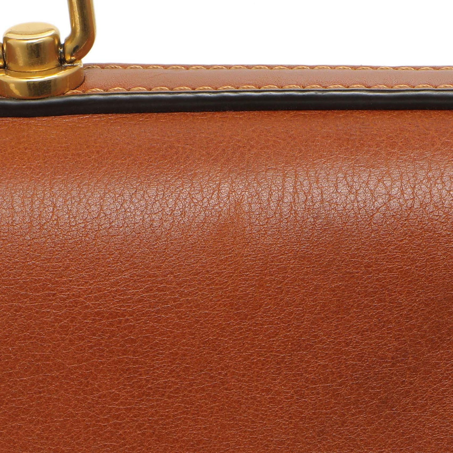 Exclusive Chloe Brown Calfskin Small Nile Bracelet Minaudiere Bag — Alternate View 7