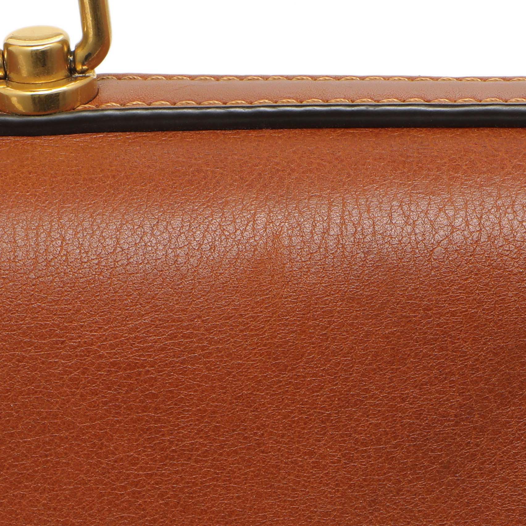 Exclusive Chloe Brown Calfskin Small Nile Bracelet Minaudiere Bag — Alternate View 7