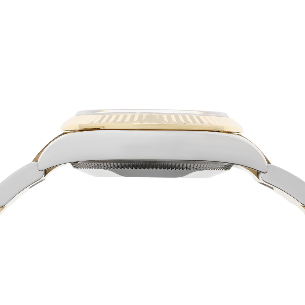Exclusive Rolex Stainless Steel 18K Yellow Gold Datejust 31 278273 — Back View