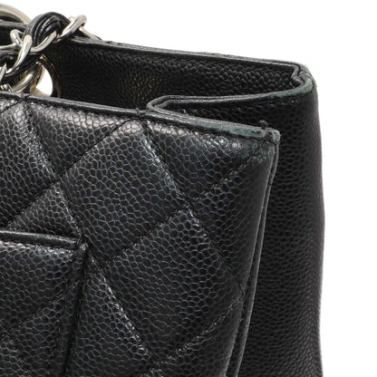 Exclusive Chanel Black Quilted Caviar XL Grand Shopping Tote GST — Alternate View 8