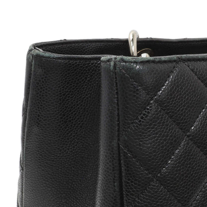 Exclusive Chanel Black Quilted Caviar XL Grand Shopping Tote GST — Alternate View 9