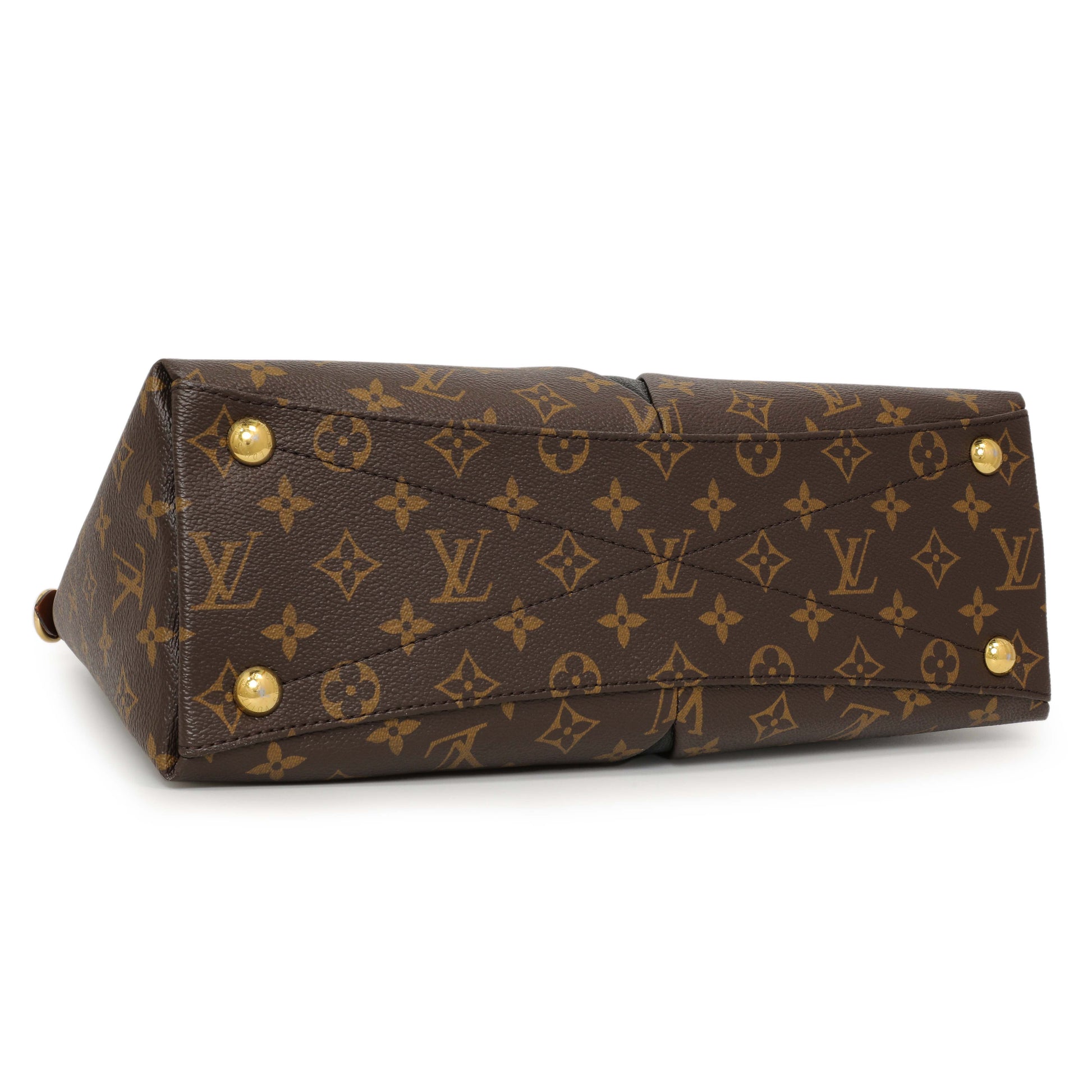 Exclusive Louis Vuitton Black Monogram V Tote MM — Back View