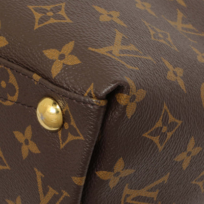 Exclusive Louis Vuitton Black Monogram V Tote MM — Detail View