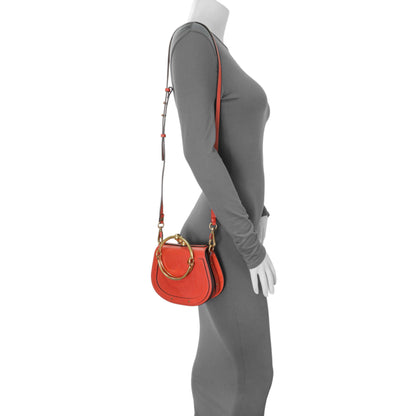 Exclusive Chloe Red Calfskin Small Nile Bracelet Bag — Alternate View 7
