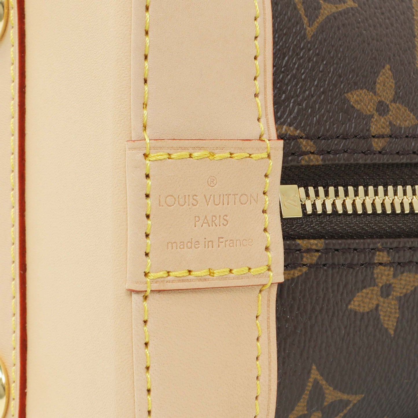 Exclusive Louis Vuitton Monogram Alma PM — Detail View