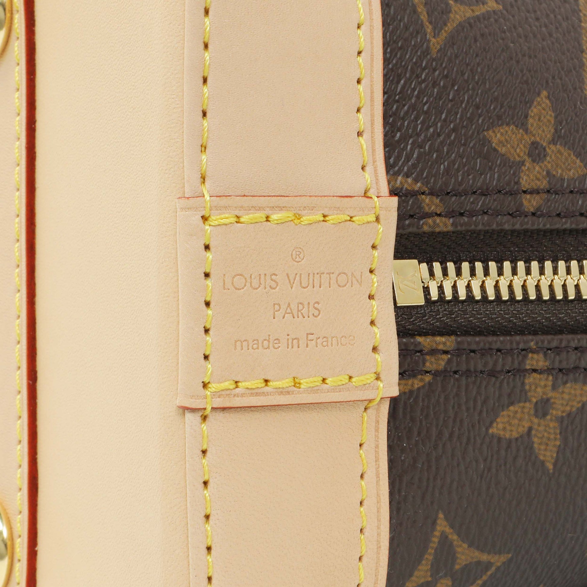 Exclusive Louis Vuitton Monogram Alma PM — Detail View