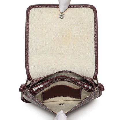 Exclusive Goyard Burgundy Goyardine Plumet Wallet Clutch — Alternate View 8