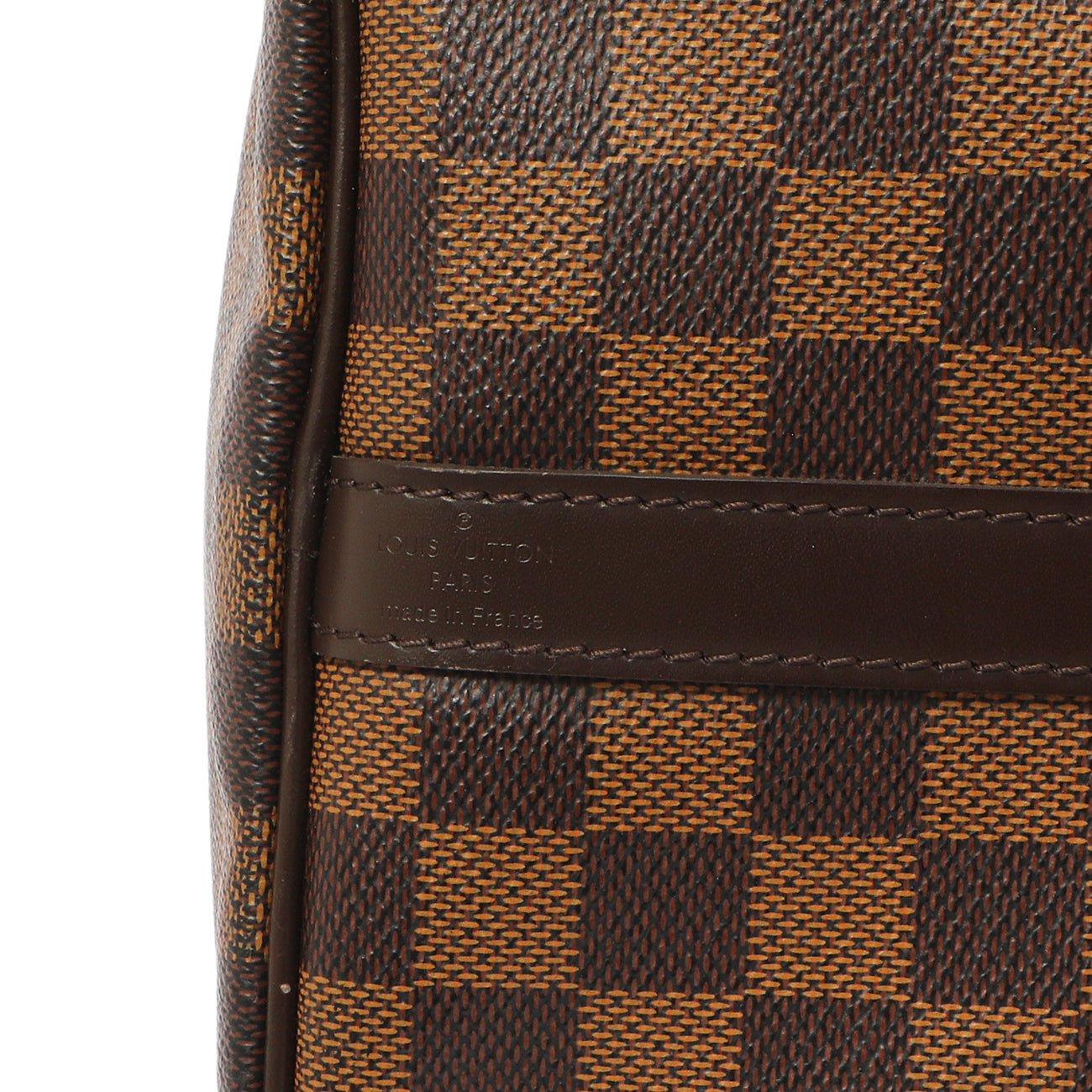 Exclusive Louis Vuitton Damier Ebene Speedy Bandouliere 30 — Alternate View 8