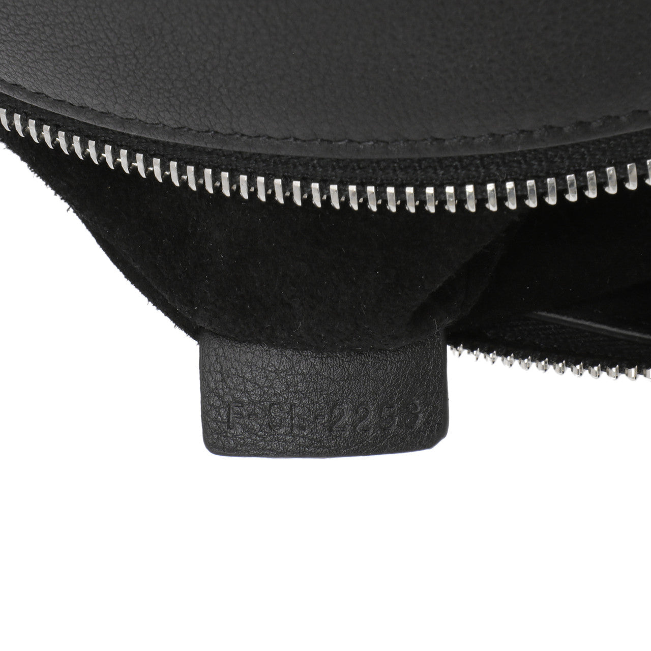 Exclusive Celine Black Calfskin Large Strap Romy — Lifestyle View