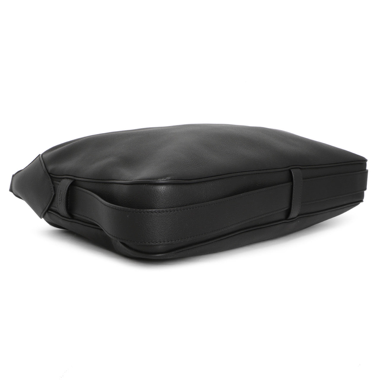 Exclusive Celine Black Calfskin Large Strap Romy — Back View