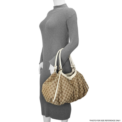 Exclusive Gucci Monogram Large D Ring Hobo — Alternate View 12