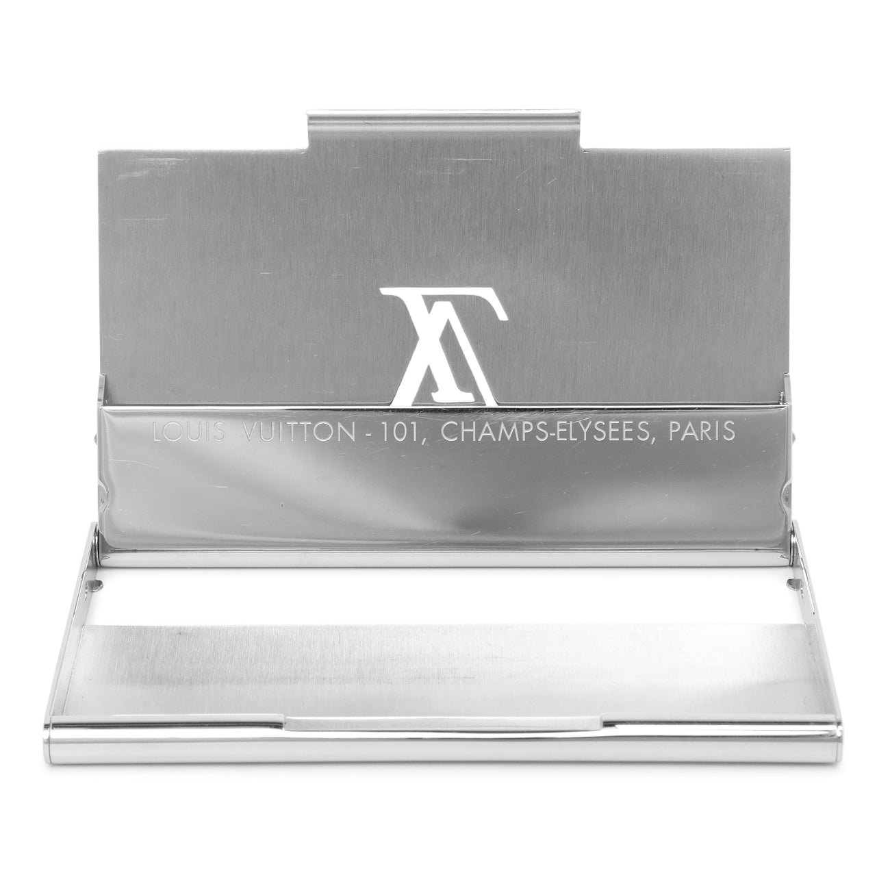 Exclusive Louis Vuitton Champs-Elysees Business Card Holder — Back View