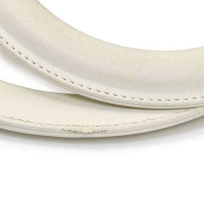 Exclusive Christian Dior White Lambskin Cannage Large Lady Dior — Alternate View 16