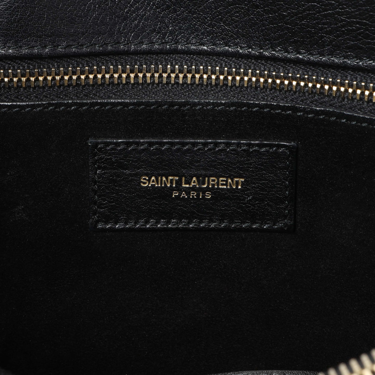 Exclusive Saint Laurent Black Calfskin Small Sac De Jour — Alternate View 9