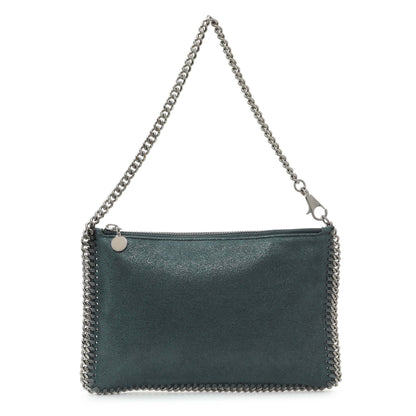Exclusive Stella McCartney Falabella Shaggy Deer Zipped Clutch Bag — Front View