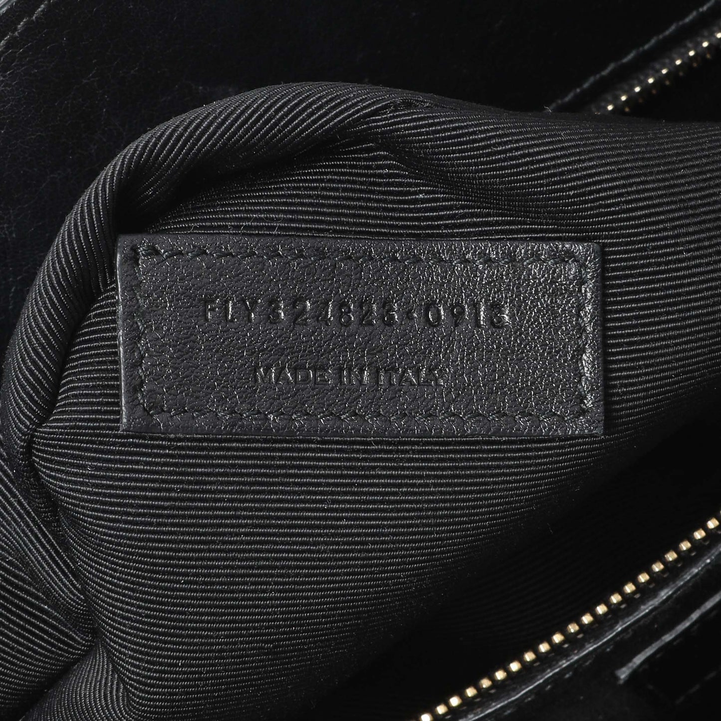 Exclusive Saint Laurent Black Calfskin Small Sac De Jour — Alternate View 10