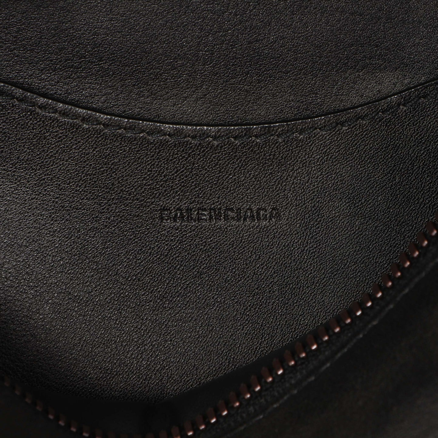 Exclusive Balenciaga Black Used Calfskin Mini Neo City — Alternate View 10