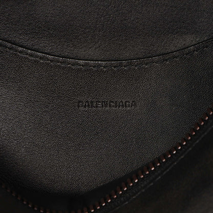 Exclusive Balenciaga Black Used Calfskin Mini Neo City — Alternate View 10