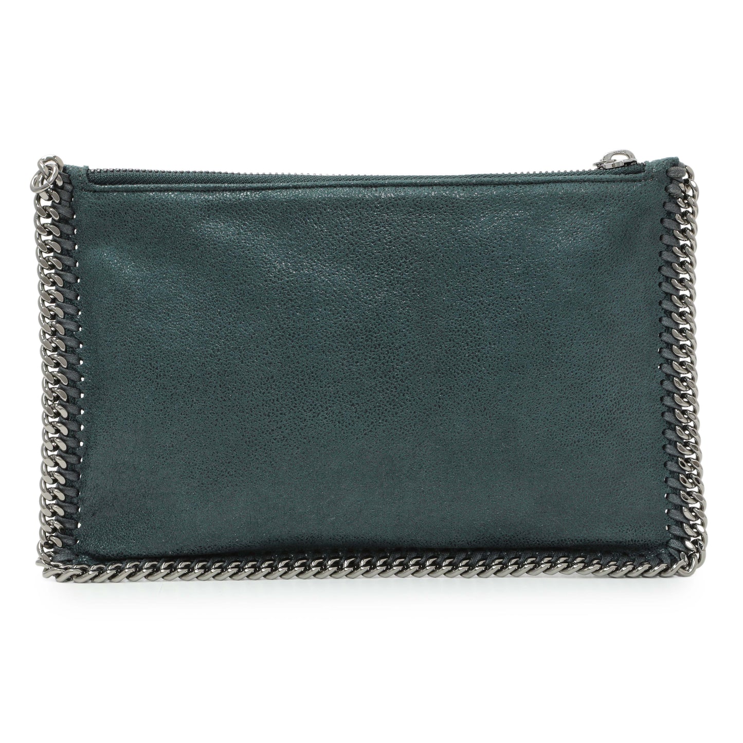 Exclusive Stella McCartney Falabella Shaggy Deer Zipped Clutch Bag — Side View
