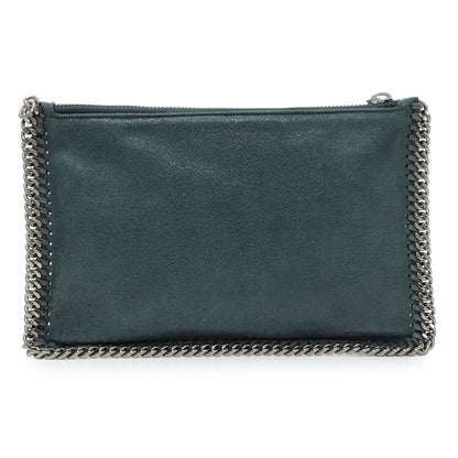 Exclusive Stella McCartney Falabella Shaggy Deer Zipped Clutch Bag — Side View