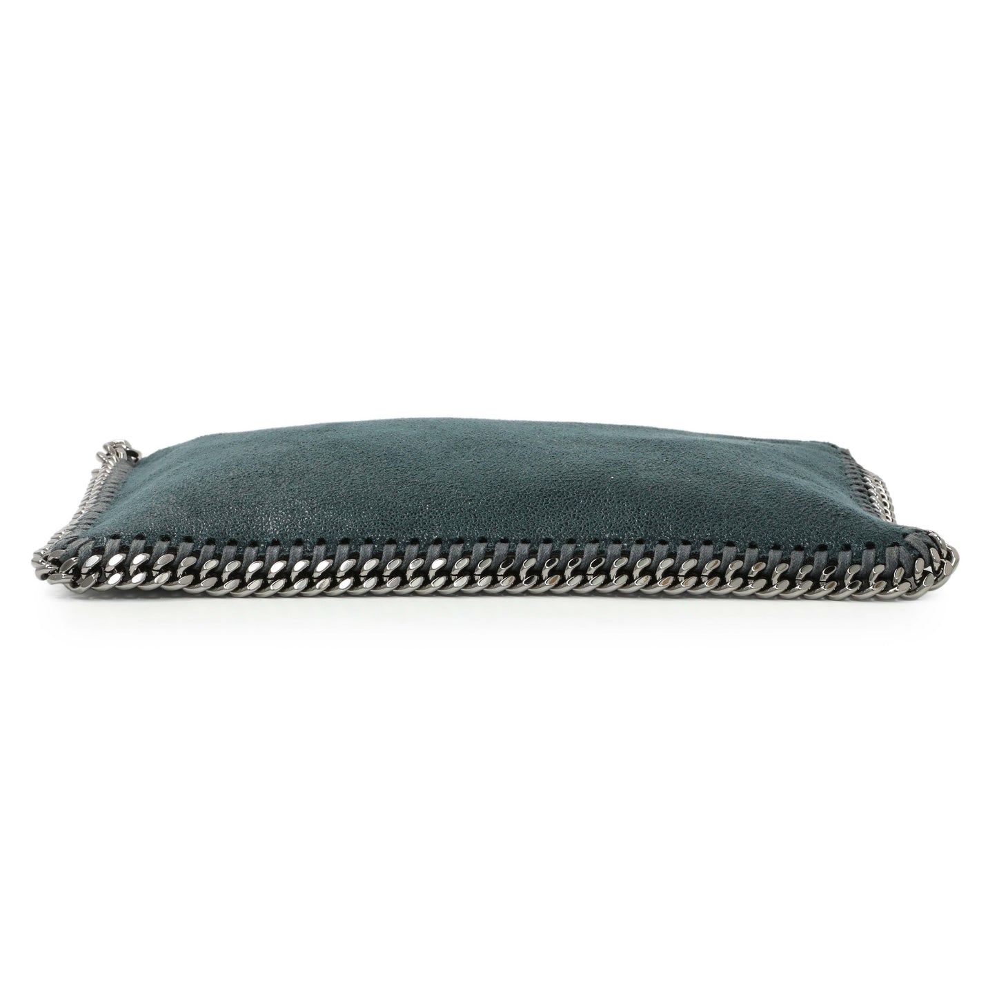 Exclusive Stella McCartney Falabella Shaggy Deer Zipped Clutch Bag — Back View