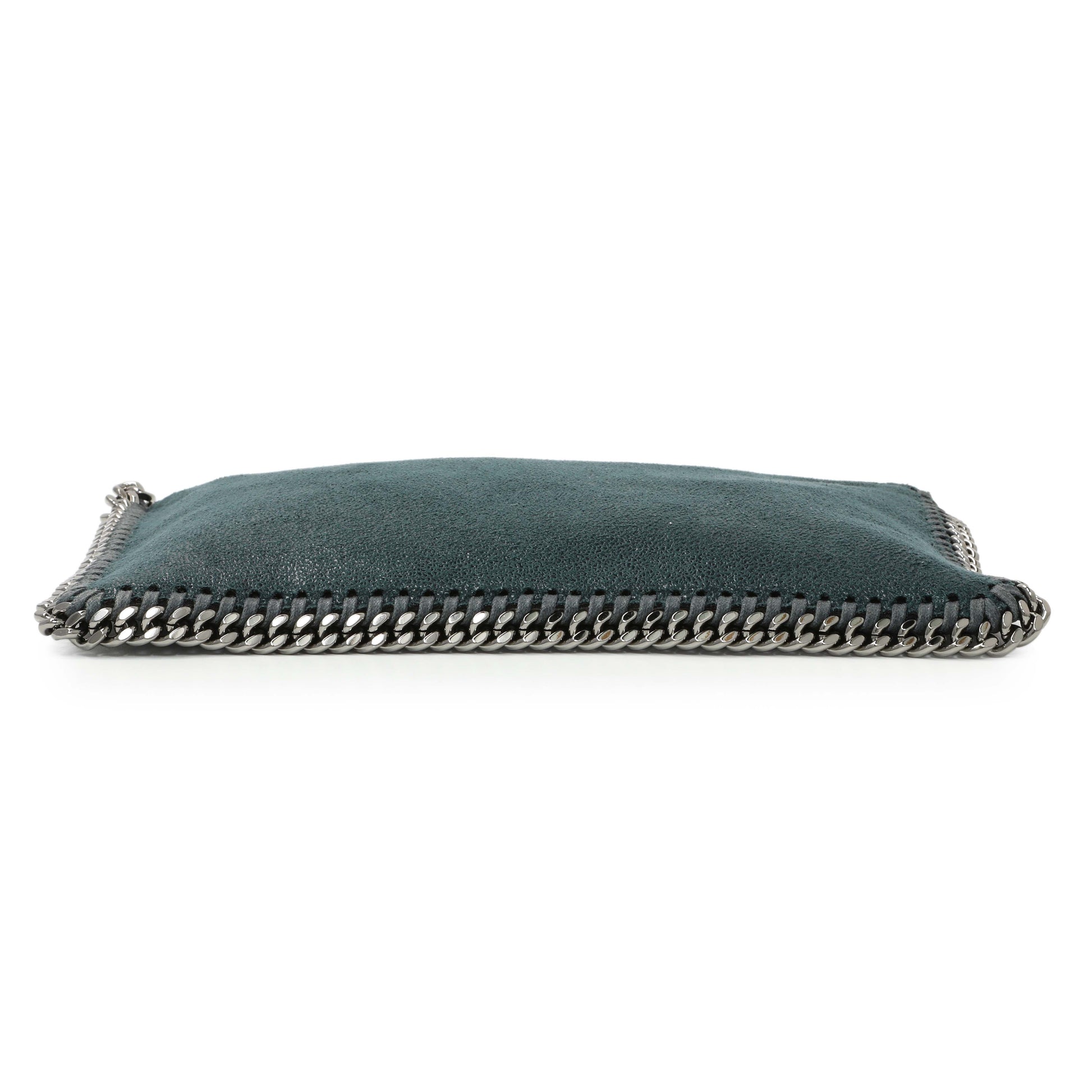 Exclusive Stella McCartney Falabella Shaggy Deer Zipped Clutch Bag — Back View