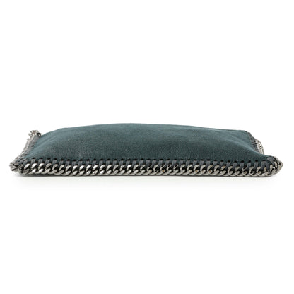 Exclusive Stella McCartney Falabella Shaggy Deer Zipped Clutch Bag — Back View