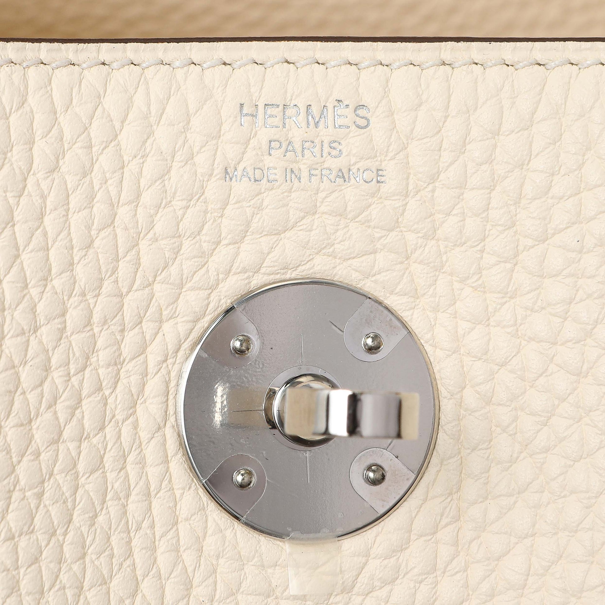 Exclusive Hermes Nata Clemence Lindy 26 — Detail View