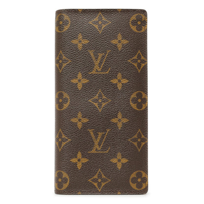 Exclusive Louis Vuitton Monogram Brazza Wallet — Front View