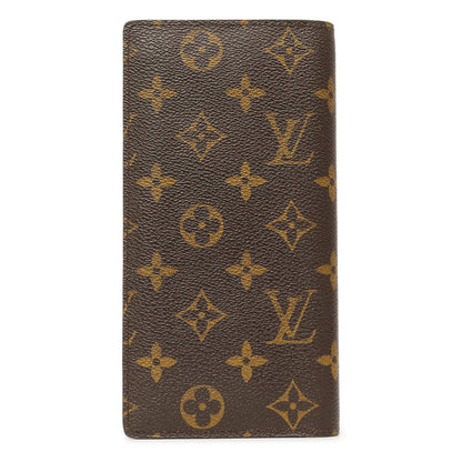 Exclusive Louis Vuitton Monogram Brazza Wallet — Side View