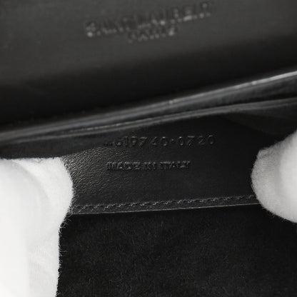 Exclusive Saint Laurent Black Calfskin Small Kaia Satchel — Alternate View 7