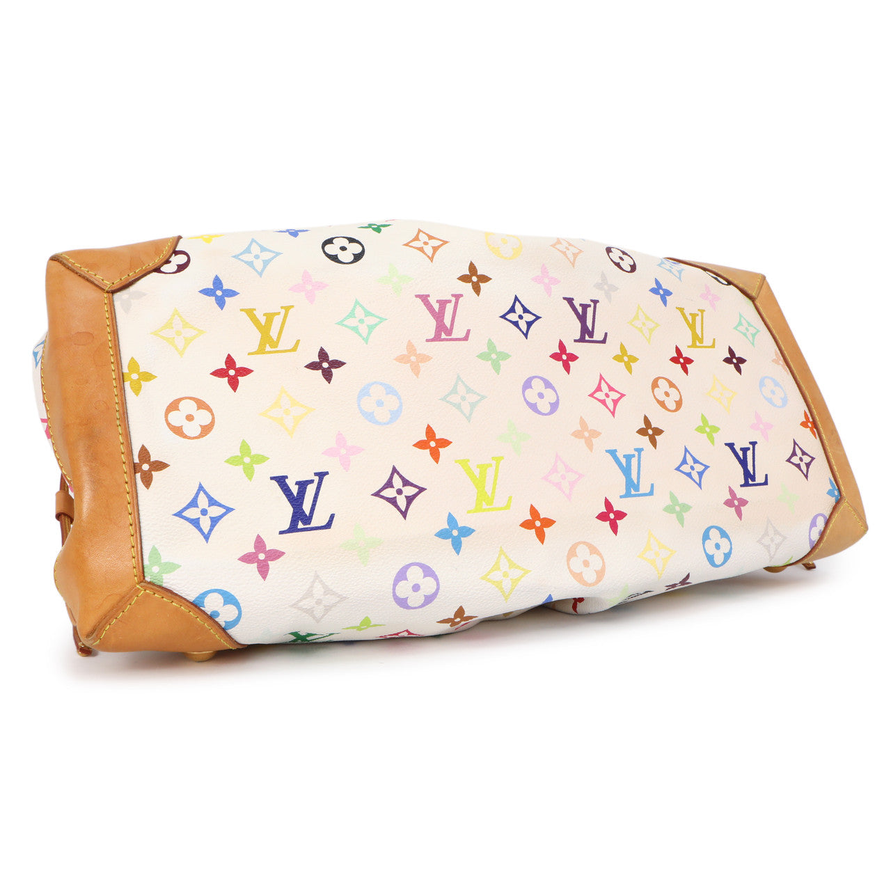 Exclusive Louis Vuitton White  Multicolor  Ursula — Back View