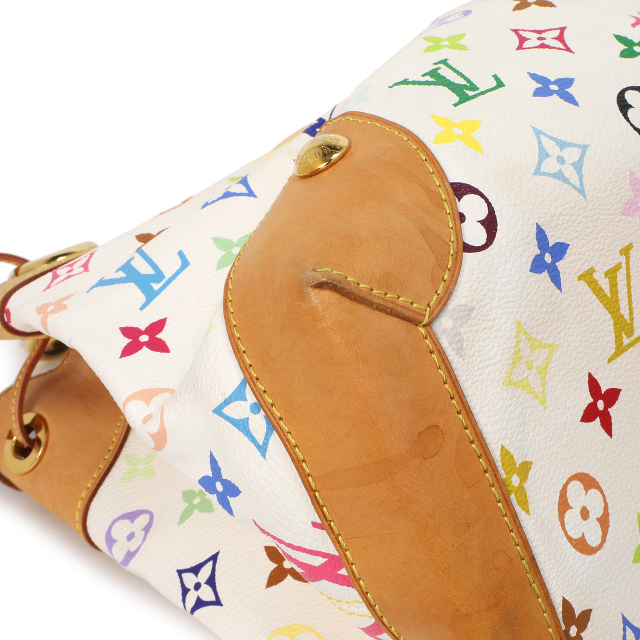 Exclusive Louis Vuitton White  Multicolor  Ursula — Top View