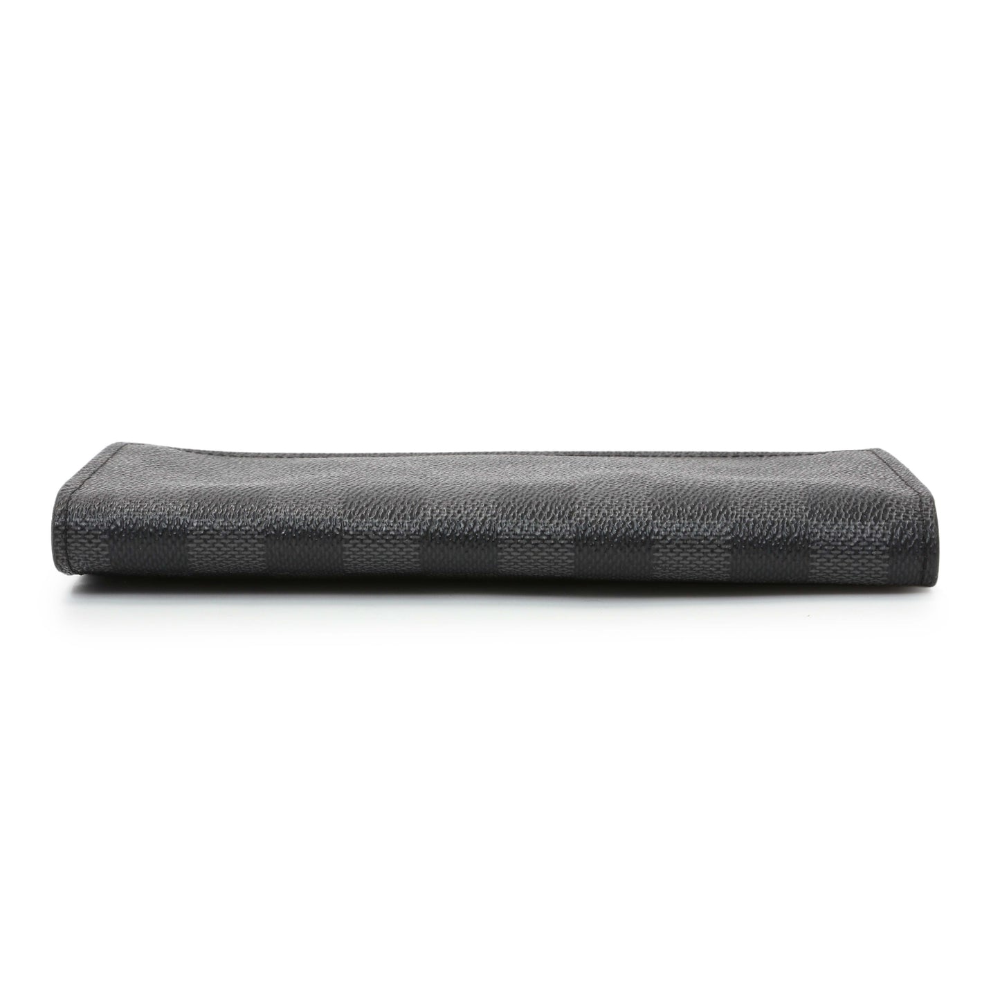 Exclusive Louis Vuitton Damier Graphite Brazza Wallet — Back View