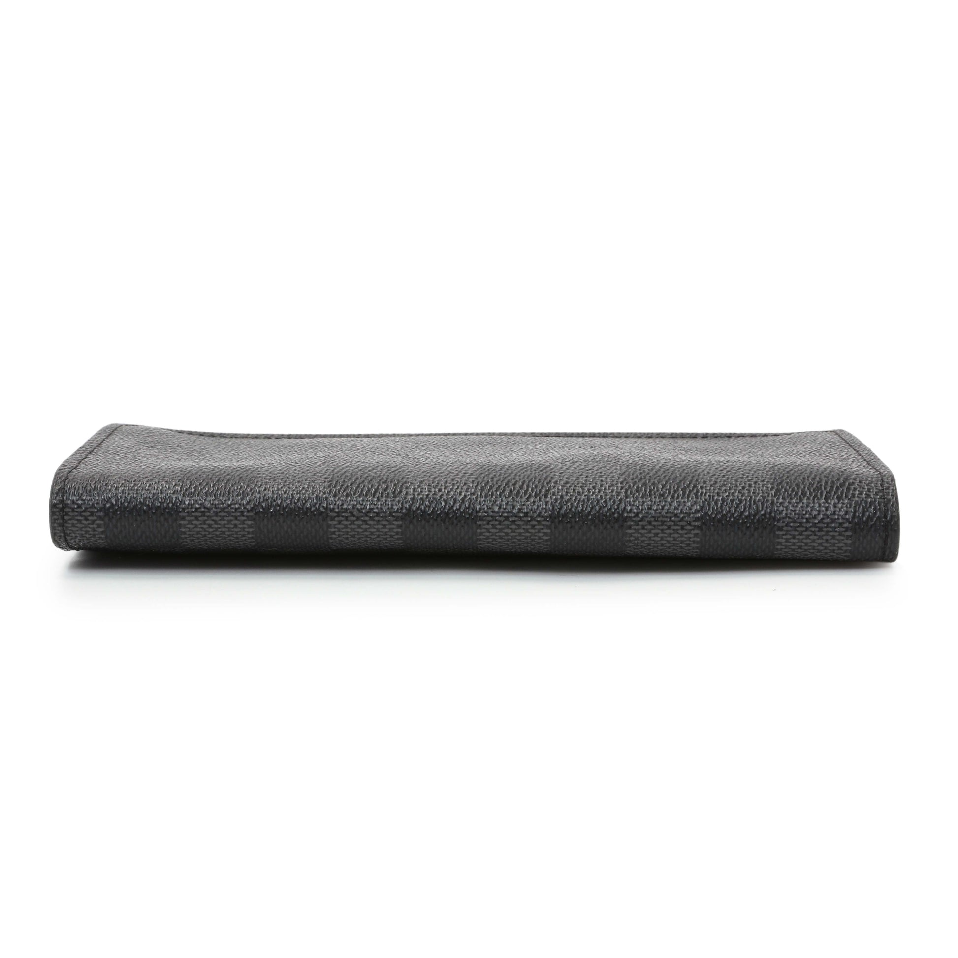 Exclusive Louis Vuitton Damier Graphite Brazza Wallet — Back View