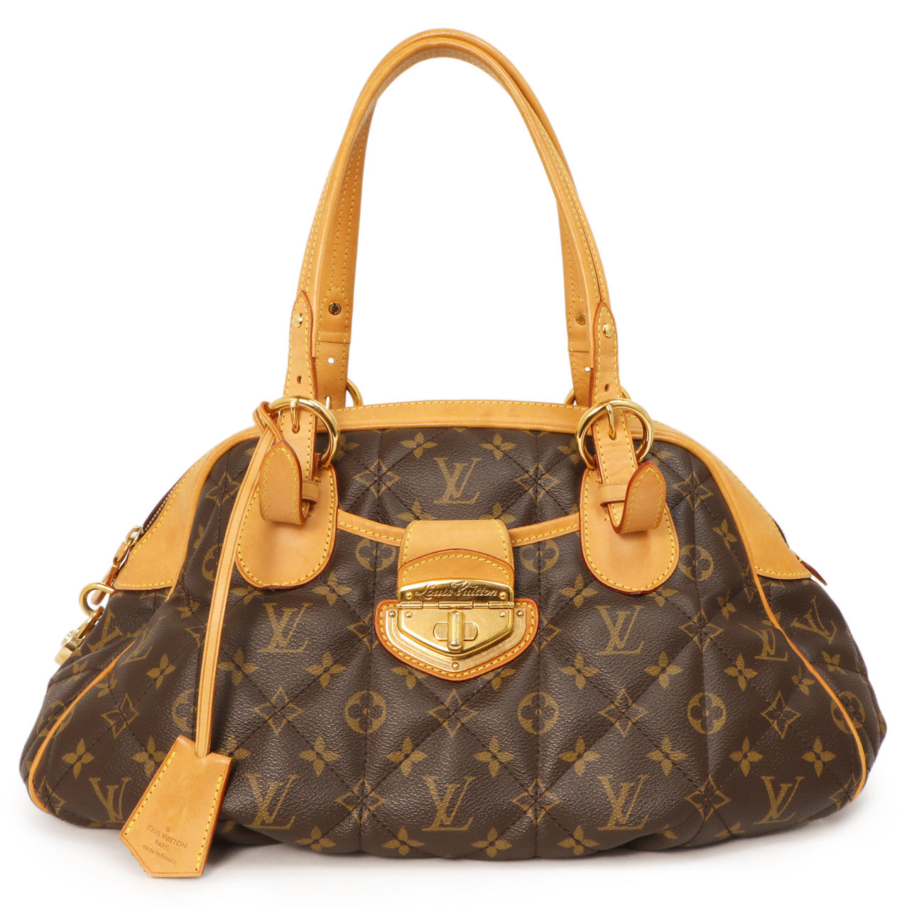 Exclusive Louis Vuitton Monogram Etoile Bowling  Bag — Front View